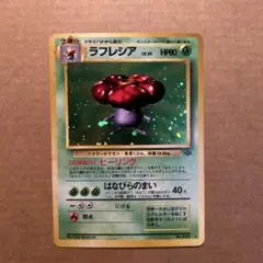 ポケモンカード　旧裏　ラフレシア