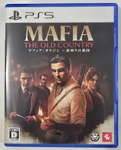 PS5 マフィア:オリジン 裏切りの祖国