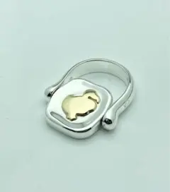 Pomellato ポメラート Dodo ドド 925/750 コンビ リング