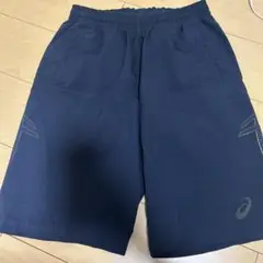 ASICS ネイビー ショートパンツ