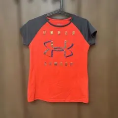 UNDER ARMOUR YLG Tシャツ オレンジ/グレー