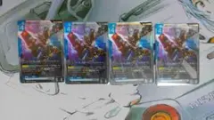 ガンダムカードゲーム 4枚 LR ユニコーンガンダム2号機(デストロイモード)