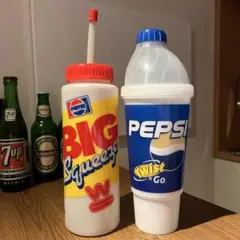 ペプシ　PEPSI ビンテージ　スクイズボトル　２個セット