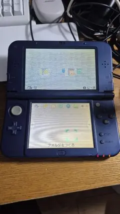 new3dsll メタリックブルー　ジャンク　900KS