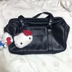 EASTBOY イーストボーイ スクールバッグ ブラック ♡キティちゃん付き