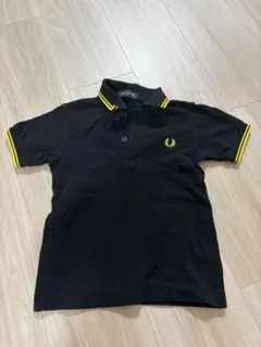 FRED PERRY ブラック ポロシャツ 2-3歳