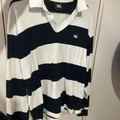 canterbury メンズ　ラガーシャツ　Mサイズ