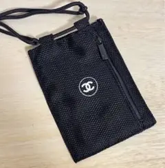 未使用ノベルティ ショルダーポーチ メッシュ -新品