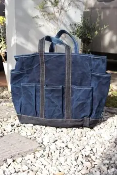 OUTIL ウティ 24SS SAC COLMAR 青 トートバッグ　 FK OUTIL[ウティ] 24SS SAC COLMAR