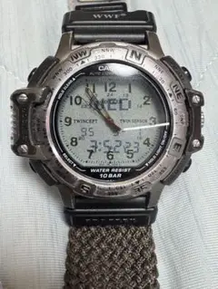 カシオプロトレック WWF限定モデル　PRT-40WVJ-5T CASIO PROTREK PRT-40WVJ-5T WWF Limited Model Watch Men From
