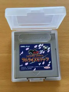 【GB】熱闘サムライスピリッツ　ケース付き