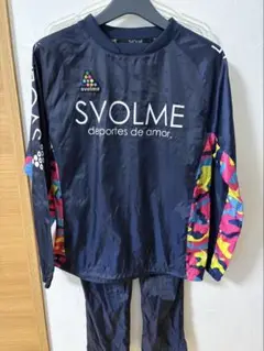 SVOLME ピステ上下セット ネイビー 160
