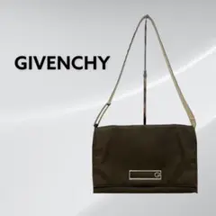 GIVENCHY ジバンシー ロゴプレート ナイロン ワンショルダーバッグ