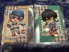 ウィンブレ チェックセーラー トレーディングミニブロマイド 兎耳山 十亀セット