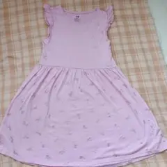 H&Mラメ馬ワンピース140