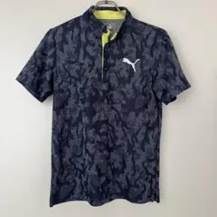 【大人気】PUMA プーマ メンズ ゴルウェア 半袖 ポロシャツ 迷彩