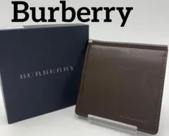 Burberry バーバリー 二つ折り 財布 マネークリップ お札 オシャレ