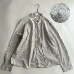 ヒューマンウーマン　ブラウス　花柄　長袖シャツ