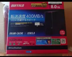 BUFFALO 外付けハードディスク 8.0TB