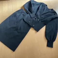 Rienda ♡セットアップ♡大人可愛いニット ブラック
