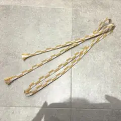 市松　三分紐　正絹　帯締め