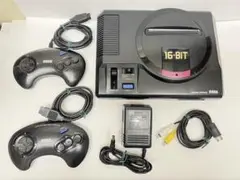SEGA メガドライブ 本体 + コントローラー2個