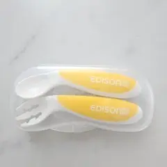 【未使用】　EDISON mama 　フォーク　スプーン　離乳食　赤ちゃん