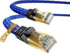 CAT8 LANケーブル10M イーサネットケーブル カテゴリー8