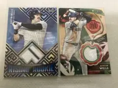 topps 2024 austin wells relicカード　2枚しセット