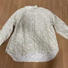 studio CLIP 花柄長袖シャツ
