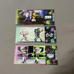 スプラトゥーン　フェス風チケットカード　コンプリート