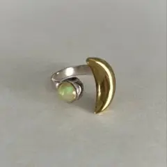 ビジュマム bijumam 月モチーフ リング
