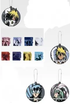 一番くじ　BLEACH　ラバーチャーム　4種