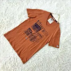 着丈長い❗️背中出ない❗️綿100%【メックス】半袖Tシャツ スプーンネックＬ