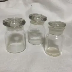 ガラス瓶　3個