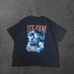 ICE CUBEアイスキューブ ラップTシャツラッパーHIPHOPブラック古着