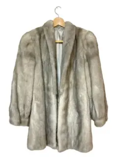 【美品】最高級サファイアミンク コート BRONZE FUR フリーサイズ 花柄
