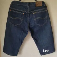 Lee ダークブルー メンズショートパンツ