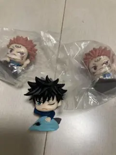 【新品２点、美品✨】呪術廻戦　ガチャガチャ　おねむたん　３点セット
