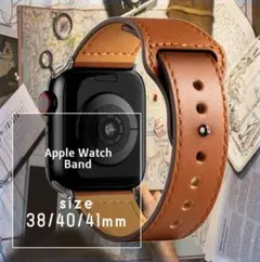 AppleWatch☆アップルウォッチレザーバンド38mm/40mm/41mm④