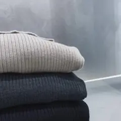 RIM ARK Back Shoulder knit tops(タグ付)
