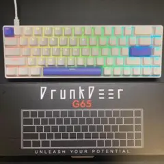 【美品】DrunkDeer G65 ラピッドトリガー キーボード PBT