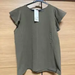 タグ付き！未使用品UNIQLO オリーブ XL 半袖シャツ