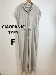 CIAOPANIC TYPY リネンレーヨンオールインワン F