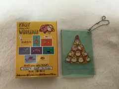 星のカービィ　スクエアキーホルダー　カービィplay with ワドルディ