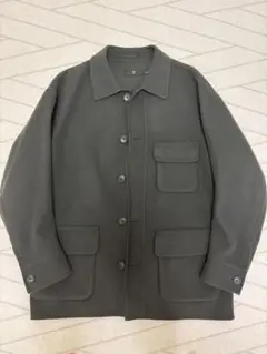 ＋J ウールブレンドオーバーサイズシャツジャケット