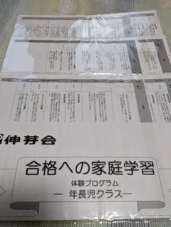 2025年最新】伸芽会 家庭学習プログラムの人気アイテム - メルカリ