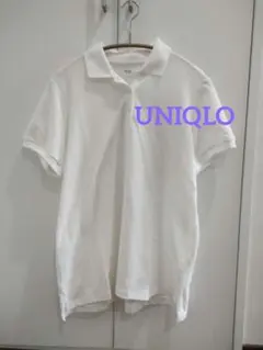 UNIQLO ホワイト ポロシャツ XL