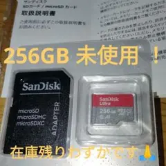 SanDisk Ultra 256GB microSDXCカード