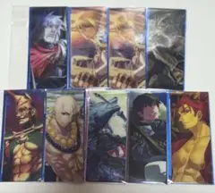 FGO 最終再臨展 編成画面風カード ランサー 9枚セット